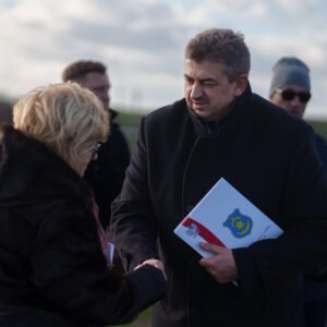 Zakończyła ważna dla mieszkańców realizacja inwestycji drogowych w miejscowości Pantalowice w gminie Kańczuga.  W  uroczystości z tej okazji wzięła udział wojewoda podkarpacki Teresa Kubas-Hul.
