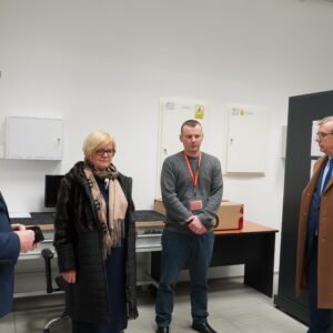 Wojewoda z wizytą w Centrum Powiadamiania Ratunkowego w Rzeszowie