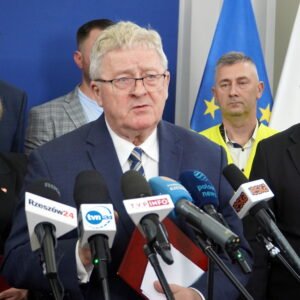 Uczestnicy konferencji prasowej