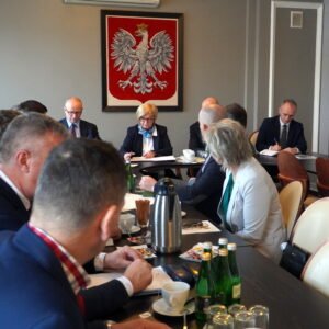 Uczestnicy posiedzenia ds. rolnictwa
