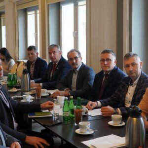 Uczestnicy posiedzenia ds. rolnictwa