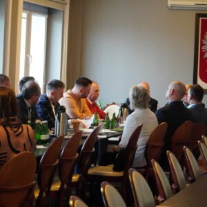 Uczestnicy posiedzenia ds. rolnictwa
