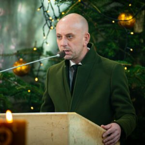 Uczestnicy uroczystości pogrzebowych księcia Lubomirskiego