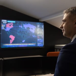 Uczestnicy otwarcia Centrum Operacji Bezpieczeństwa
