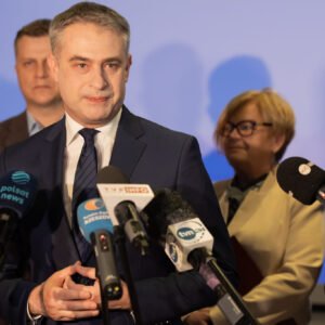 Uczestnicy otwarcia Centrum Operacji Bezpieczeństwa