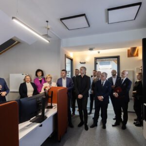 Uczestnicy otwarcia Centrum Operacji Bezpieczeństwa