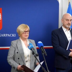 Uczestnicy konferencji prasowej