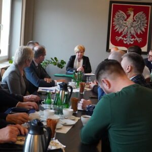 Uczestnicy spotkania z rolnikami