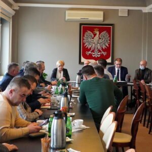 Uczestnicy spotkania z rolnikami