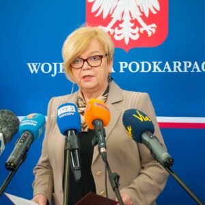 Uczestnicy konferencji prasowej