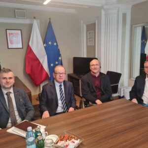 Uczestnicy narady z przewodniczącymi zespołów do spraw orzekania o niepełnosprawności