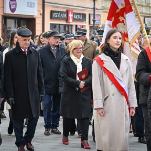 Wojewoda podkarpacki Teresa Kubas-Hul podczas obchodów 105. rocznicy śmierci płk. Leopolda Lisa-Kuli