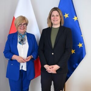 Wojewoda podkarpacki Teresa Kubas-Hul i konsul generalna Stanów Zjednoczonych