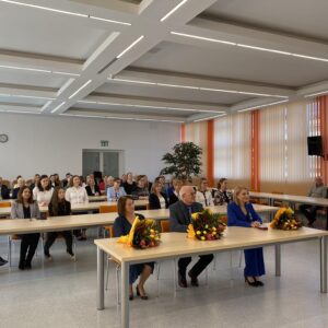 Wicewojewoda podczas uroczystości wręczenia odznaczeń państwowych
