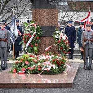 Żołnierze podczas obchodów 105 rocznicy płk. Leopolda Lisa-Kuli