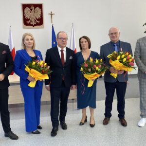 Wicewojewoda podczas uroczystości wręczenia odznaczeń państwowych