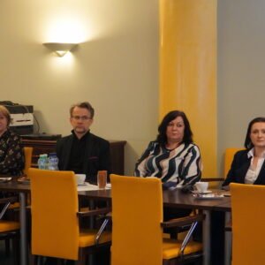Uczestnicy narady z przewodniczącymi zespołów do spraw orzekania o niepełnosprawności