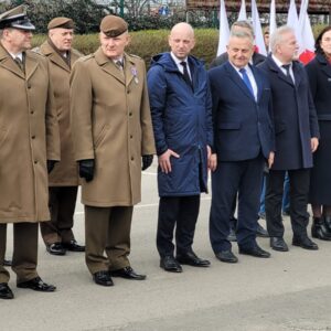Żołnierze podczas uroczystej przysięgi