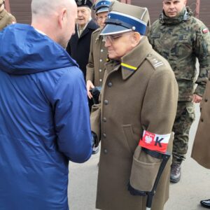 Żołnierze podczas uroczystej przysięgi