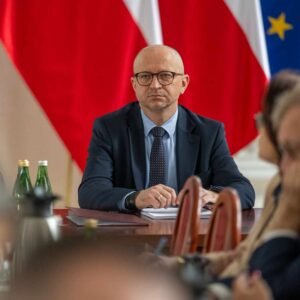 Uczestnicy spotkania wojewody z samorzadami