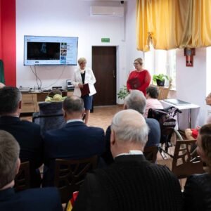 Wojewoda podkarpacki Teresa Kubas-Hul podczas przemówienia