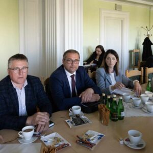Uczestnicy posiedzenia zespołu ds. rolnictwa