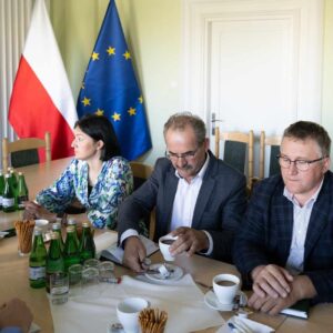 Uczestnicy posiedzenia zespołu ds. rolnictwa
