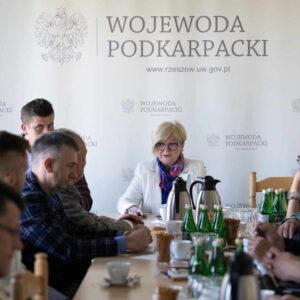 Uczestnicy posiedzenia zespołu ds. rolnictwa