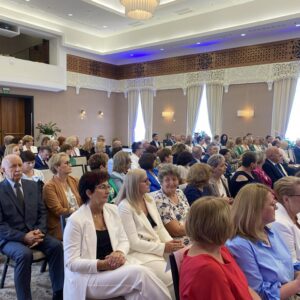 Uczestnicy uroczystości wręczenia odznaczeń w Przemyślu