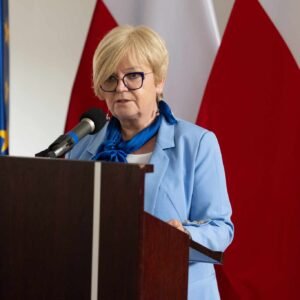 Uczestnicy uroczystości z okazji święta krwiodawców