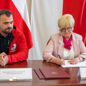 Uczestnicy konferencji dotyczącej dofinansowań dla WOPR