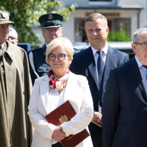 Uczestnicy Święta 21 Brygady strzelców Podhalańskich