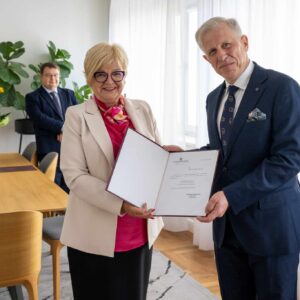 Wojewoda podkarpacki Teresa Kubas-Hul podczas powołania konsultantów wojewódzkich w ochronie zdrowia