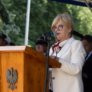 Uczestnicy Święta 21 Brygady strzelców Podhalańskich