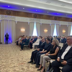Uczestnicy uroczystości wręczenia odznaczeń w Przemyślu