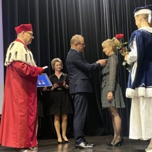 Uczestnicy uroczystości z okazji Święta Uniwersytetu Rzeszowskiego