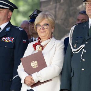 Uczestnicy Święta 21 Brygady strzelców Podhalańskich