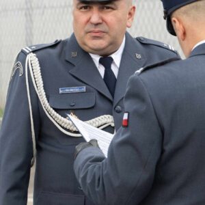 Uczestnicy uroczystości z okazji wojewódzkiego święta służby więzienne