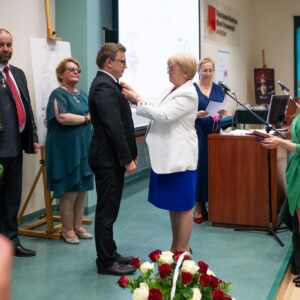 Uczestnicy jubileuszu 70-lecia Muzeum w Krośnie