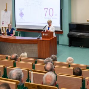 Uczestnicy jubileuszu 70-lecia Muzeum w Krośnie