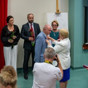 Uczestnicy jubileuszu 70-lecia Muzeum w Krośnie