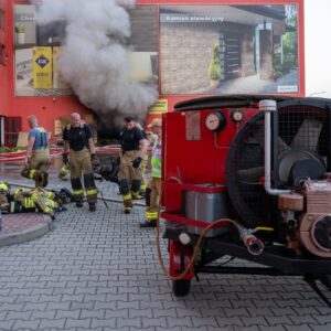 Pożar w Krośnie