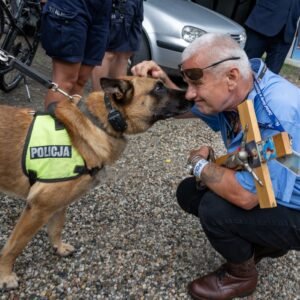 Uczestnicy obchodów Święta Policji