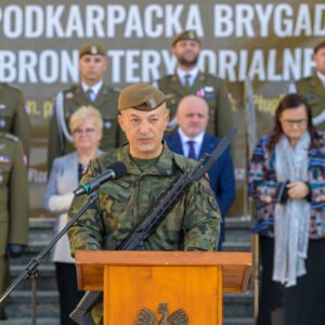 Uczestnicy przysięgi wojskowej