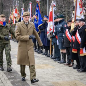 Uczestnicy obchodów Narodowego Dnia Pamięci Żołnierzy Wyklętych
