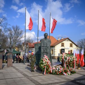 Uczestnicy obchodów Narodowego Dnia Pamięci Żołnierzy Wyklętych