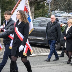 Uczestnicy obchodów Narodowego Dnia Pamięci Żołnierzy Wyklętych