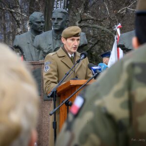Uczestnicy obchodów Narodowego Dnia Pamięci Żołnierzy Wyklętych