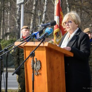 Uczestnicy obchodów Narodowego Dnia Pamięci Żołnierzy Wyklętych
