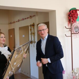 Uczestnicy spotkania w Klubie Senior+ w Tokarni